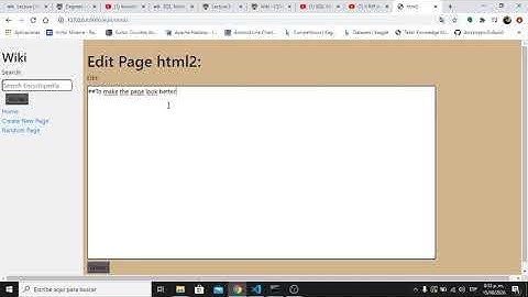 CS50 Project 1-wiki- Django