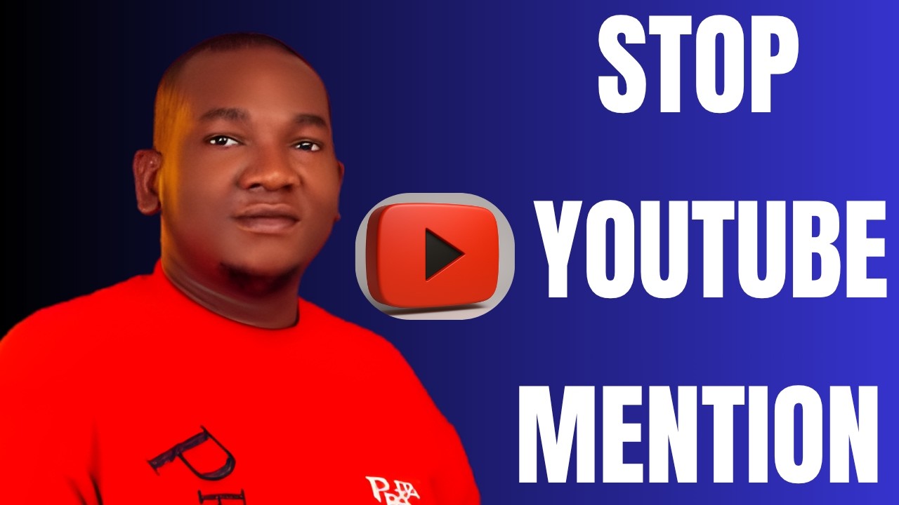 Stop People from Mentioning you on YouTube