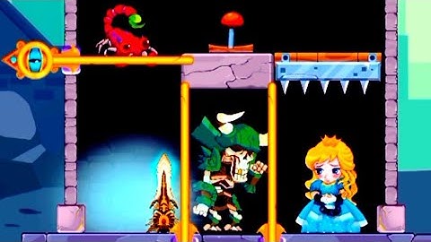 How to Loot - Pin Pull & Hero Rescue - All Levels #16