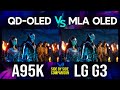 Sony A95K QD-OLED vs LG G3 MLA OLED | Premium 4K TV Comparison