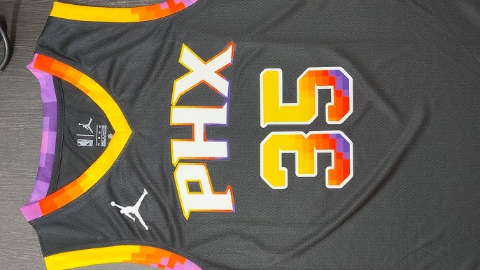 2021 City Edition Phoenix Suns Black #22 NBA Jersey,Phoenix Suns