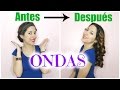 ONDAS PERFECTAS SIN CALOR | Cómo ondular el pelo sin calor | Cabello ondulado | Tutorial