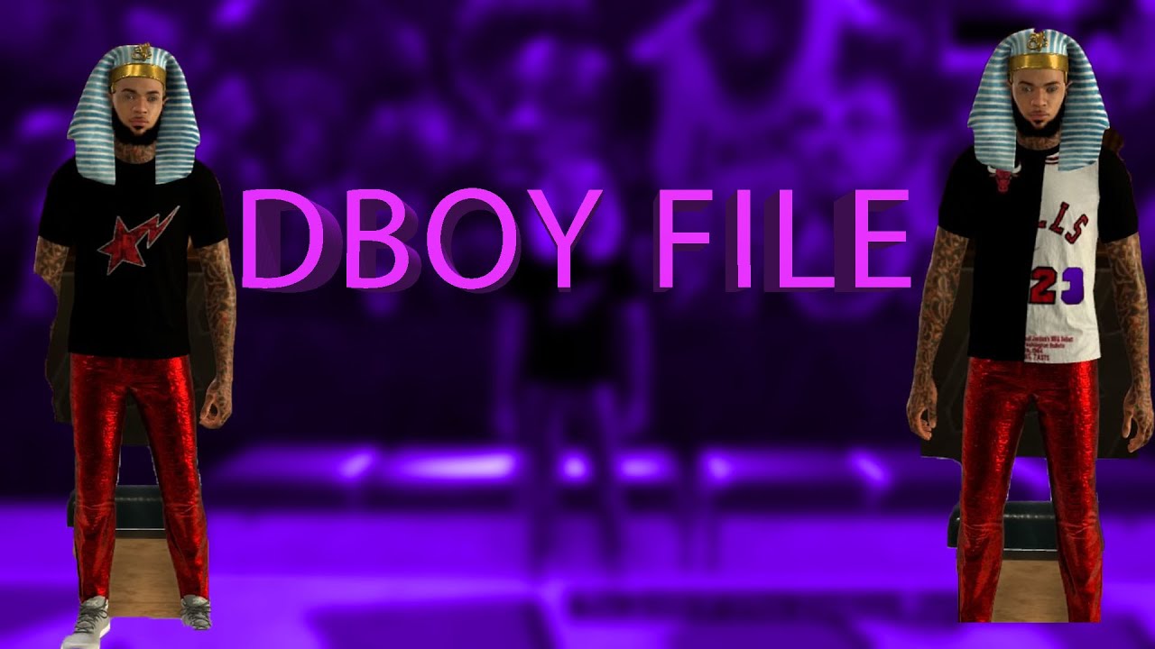 NBA 2K21 DBOY WITH BASKETBALL GODS HAT FILE FREE!! EVENT FILES YouTube