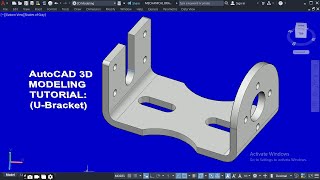 How To Model a 3D U-Bracket In AutoCAD (Easy Guide) Wealth