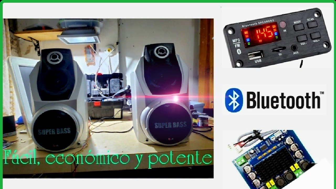 Convierte tus altavoces viejos a Bluetooth! #2022 