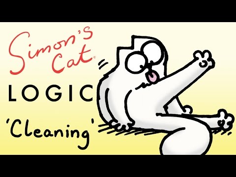why-do-cats-clean-themselves-so-much?---simon's-cat-|-logic-#6