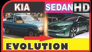 KIA Sedan Car Evolution 1974 2018