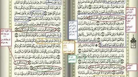 سورة البقرة صفحة 10،9،8،7