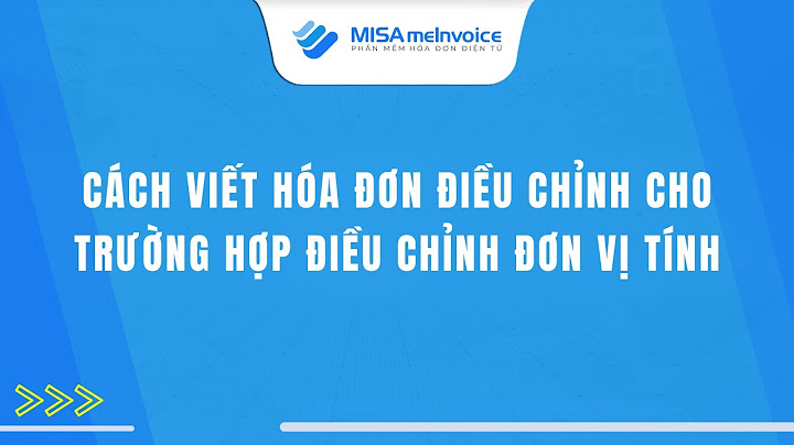 Biên bản điều chỉnh hóa đơn tiếng anh là gì năm 2024