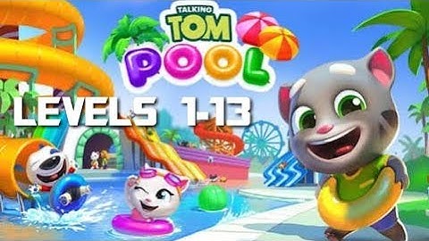 Talking Tom Pool PART 1 Walkthrough Gameplay - Android/iOS