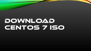 how to download centos 7 iso for vmware