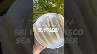 How to Soak Sea Cucumber cny2024  food seacucumber