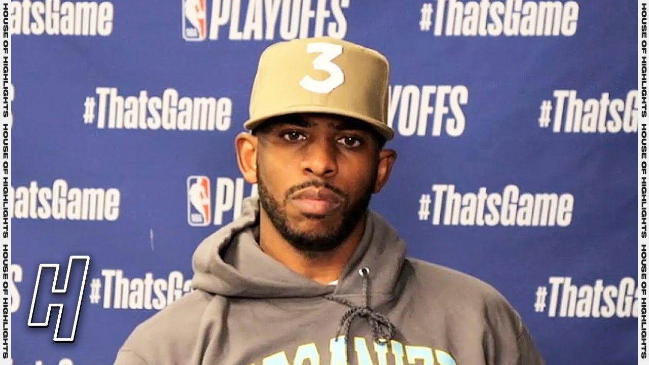 Look: Chris Paul Has 3-Word Response To Scott Foster Question