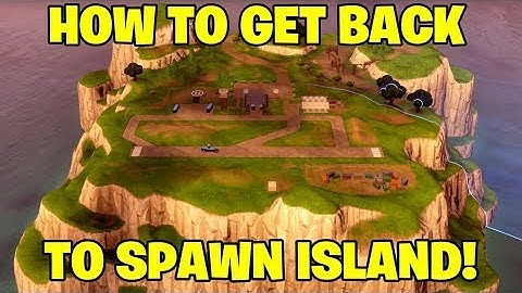 How to get to Spawn Island (Not Clickbait)