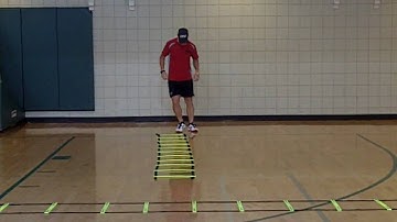 Agility Ladder Drill - In-In-Out-Out