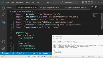 Angular 14 ngx-chips Example to Build Material Tag Input Field With Autocomplete in Browser Using TS