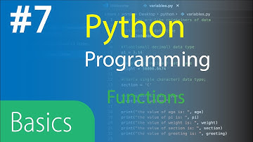 Python3 Basics Tutorial  7 Functions