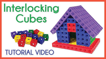 Interlocking Cubes STEM Video| Learn counting, addition with Math Tutorial Video| Video for kids