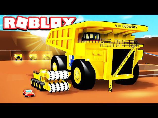 Roblox MINING GAME 💎 (HUGE WORKING CARS!) 