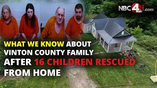 What we know about Vinton County family after 16 children rescued from 'horrific' conditions