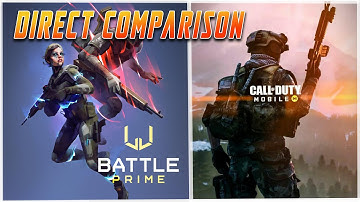 Battle prime or Cod mobile? Which is the best 2021 direct comparison #callofduty #battleprime