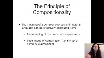 Lecture 19  Introduction to Semantics