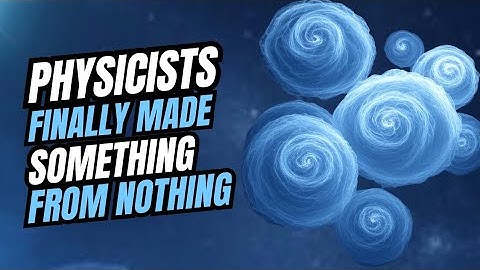 Physicists Finally Made Something From Nothing: Breakthrough 😱 #physics #science #viralvideo #tech