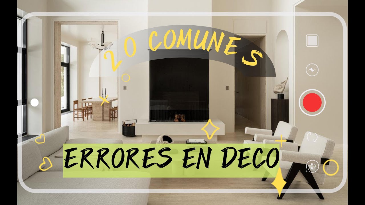 Los 20 errores más comunes en la decoración de tu casa # ...