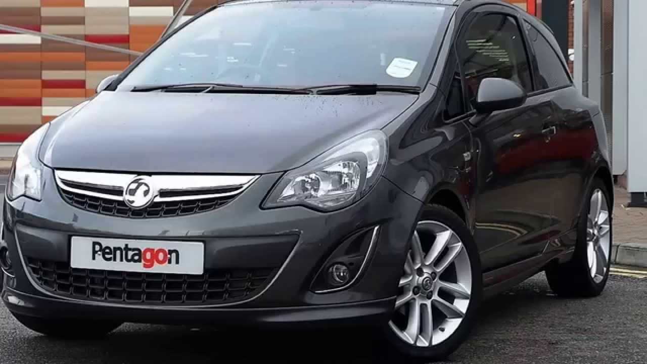 12 62 Plate Vauxhall Corsa 1 4 16v Sri 3dr Inc Air Con In Asteroid Grey Youtube