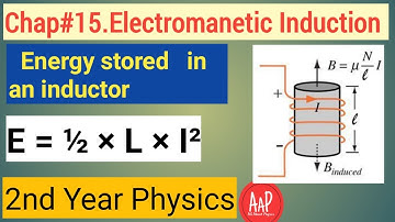 2nd year physics. Chapter 15. Electromagnetic induction.Energy stored in an inductor