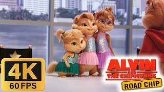 Alvin And The Chipmunks The Road Chip 2015 - The Chipettes Are In With Alvins Plan 4K60Fps