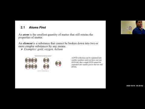2.1 Atoms First: Atoms, Elements & Dalton's Atomic Theory