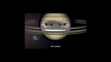 passing Saturn. #solarballs #capcut #animation #edit #saturn #titan #horrorau #horror