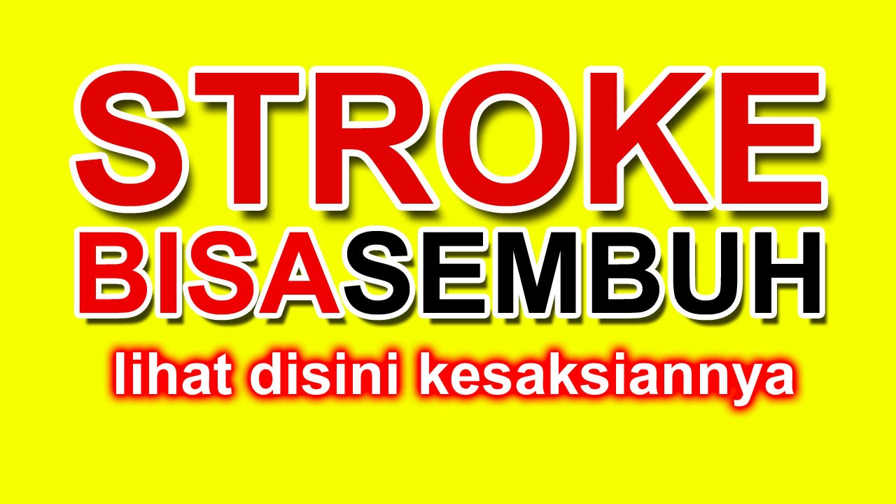 Obat Stroke Herbal Alami | Jual Obat Stroke | 08170429050 ...