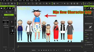 New MJO Character add in Package | Make Jokes Of Character for moral stories Tutorial in Hindi\Urdu