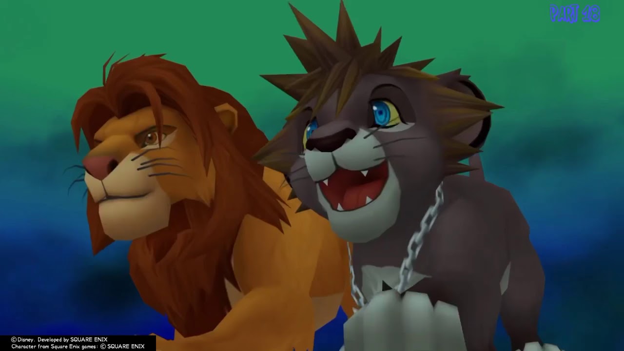 Kingdom Hearts 2 Walkthrough Part 18 Sora & Simba Vs Scar. YouTube