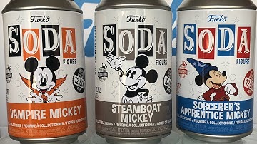 Mickey Mouse Funko Soda opening