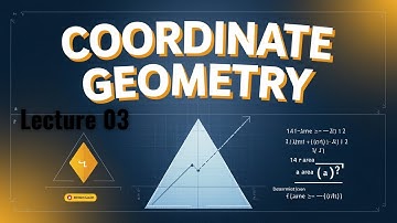 Coordinate Geometry- Lecture:03 I  SSC Higher Math Exercise 11.2 I Formulas and Solve Guide I