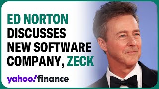 Edward Norton discusses software company Zeck, which he cofounded screenshot 5