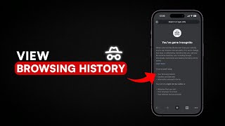 View Your Secret Incognito History in Just 5 Minutes