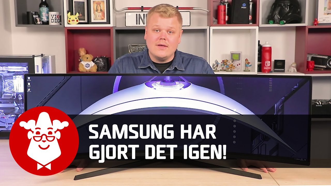 GGWP Samsung. Odyssey G9 är helt galen. - YouTube