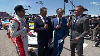 CHASE ELLIOTT PRE RACE INTERVIEW - 2024 GOODYEAR 400 NASCAR CUP SERIES AT DARLINGTON