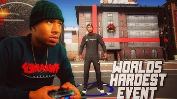 All ISO at the WORLDS HARDEST EVENT on NBA 2K20 with my 99 overall DEMIGOD! Best Build NBA 2K20