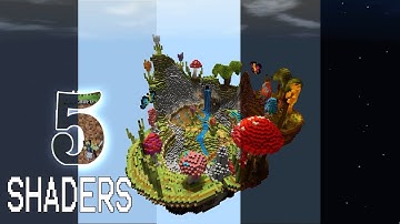 TOP 5 BEST SHADERS MINECRAFT - ESBE 2G, Modern HD, MrFishy’s, Parallax, Energy Shaders