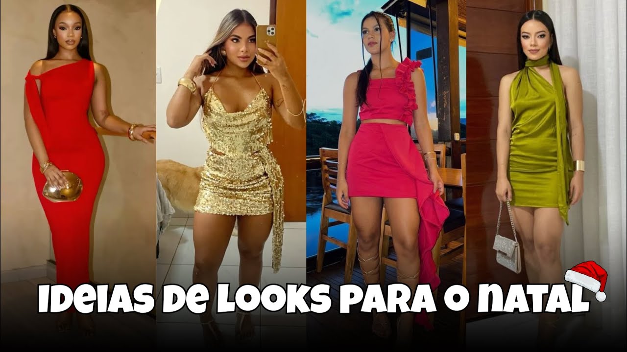 INSPIRAÇÕES DE LOOKS PARA O NATAL 2025 ✨🎄 | Cores e Combinações Estilosas