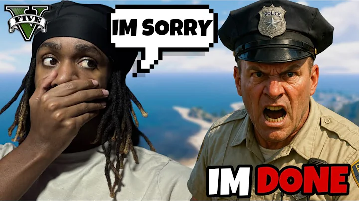Made A Police Officer RAGE QUIT On GTA RP (TROLLING)