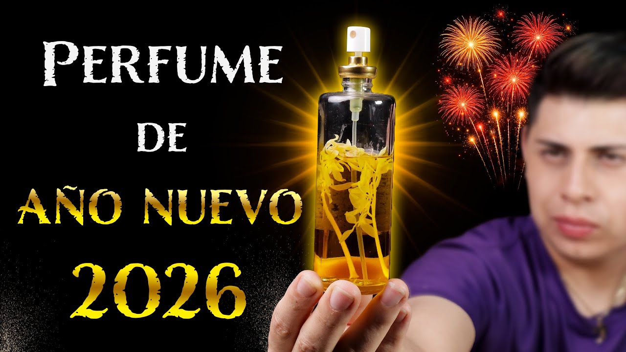 Perfume 2026 para Dinero, Amor y Protección | Fórmula Poderosa de Año Nuevo