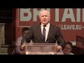 Iain Duncan Smith speech to the LML Brexit rally FULL 17 Jan 19