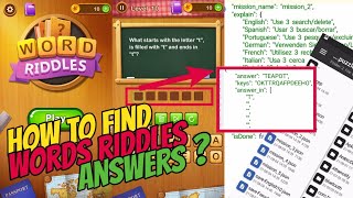 how to find words riddles answers screenshot 3