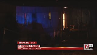 2 injured after shooting in Easley